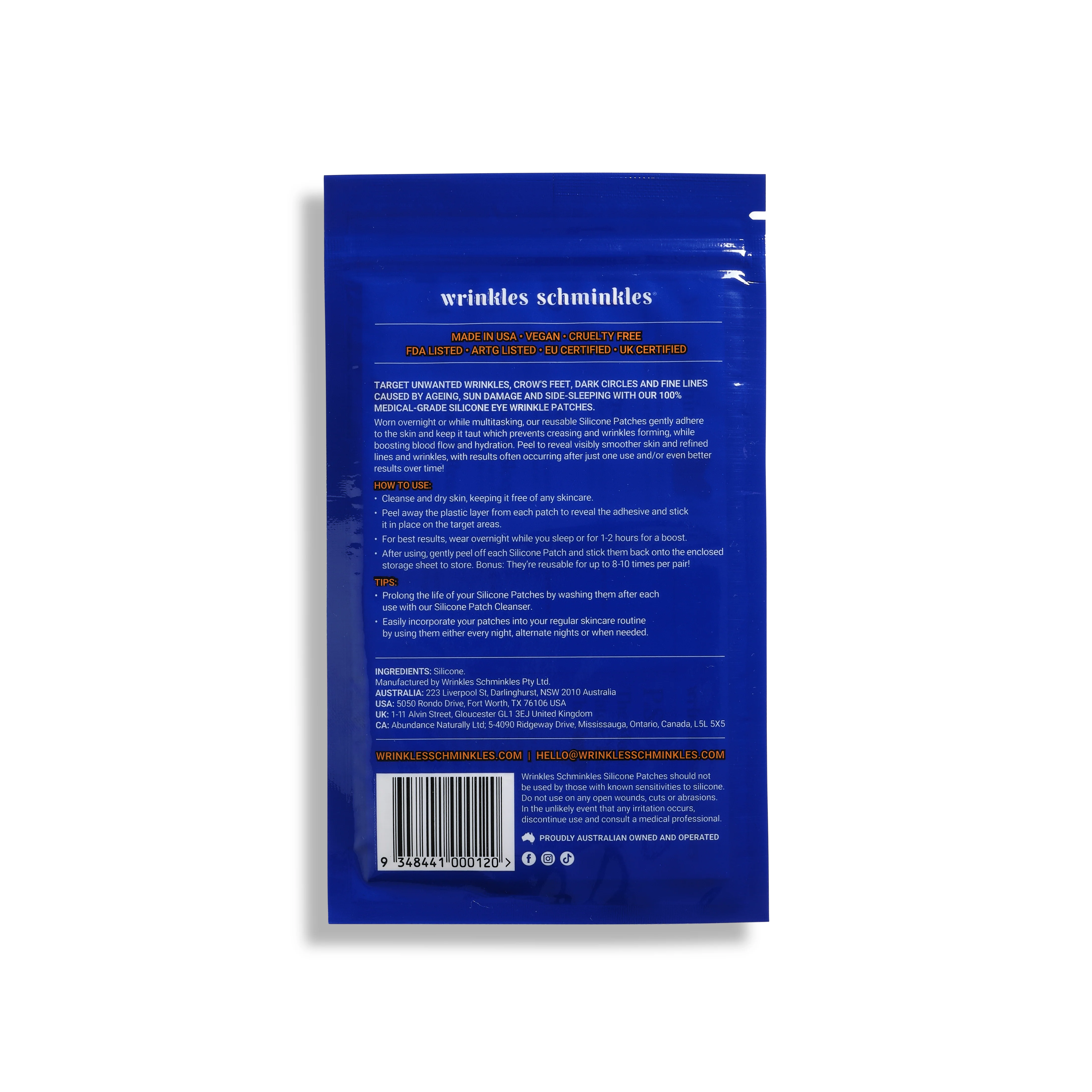 Eye Wrinkle Patches – One Pair - Image 4