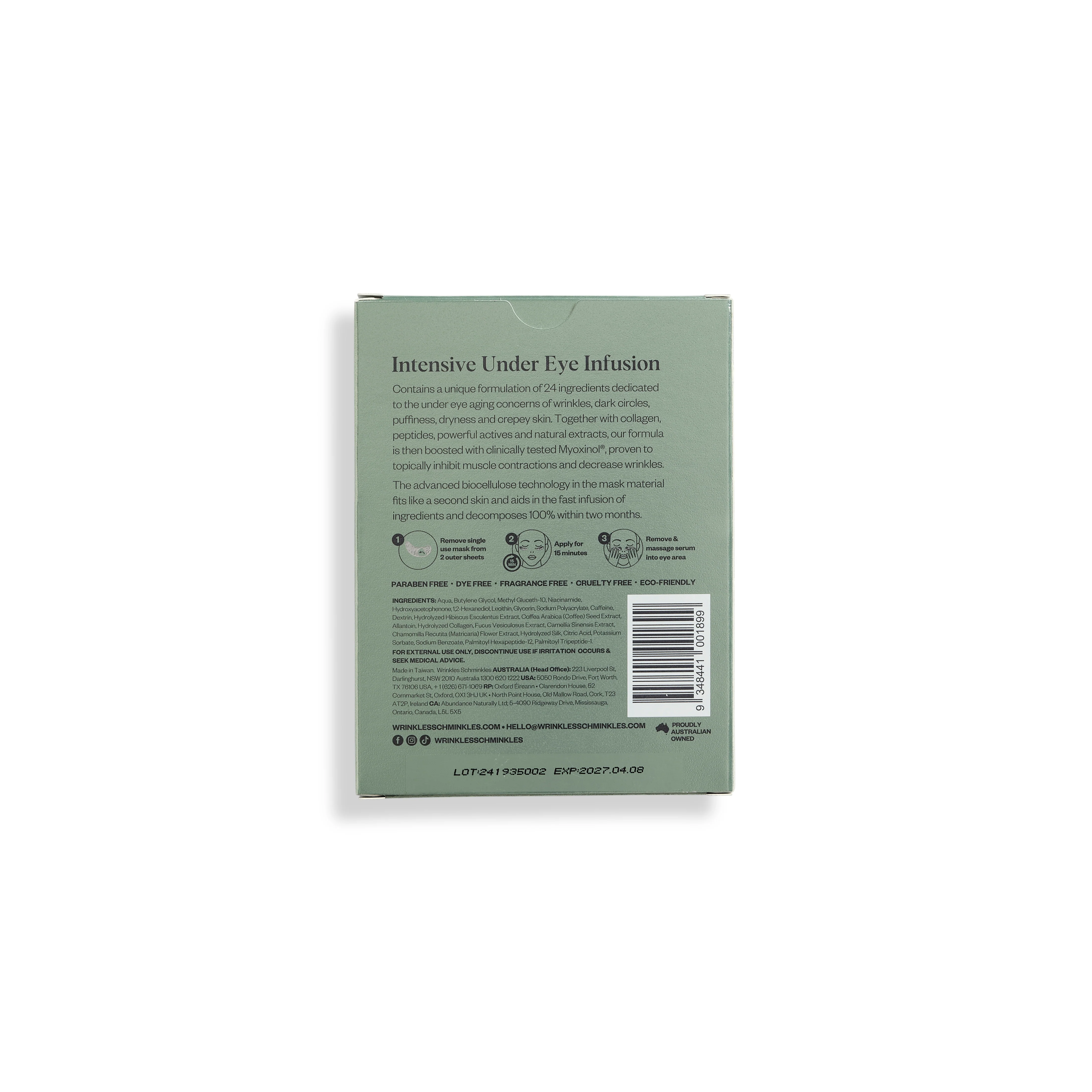 Eye Smoothing & Depuffing Mask - 5 Pairs - Image 5