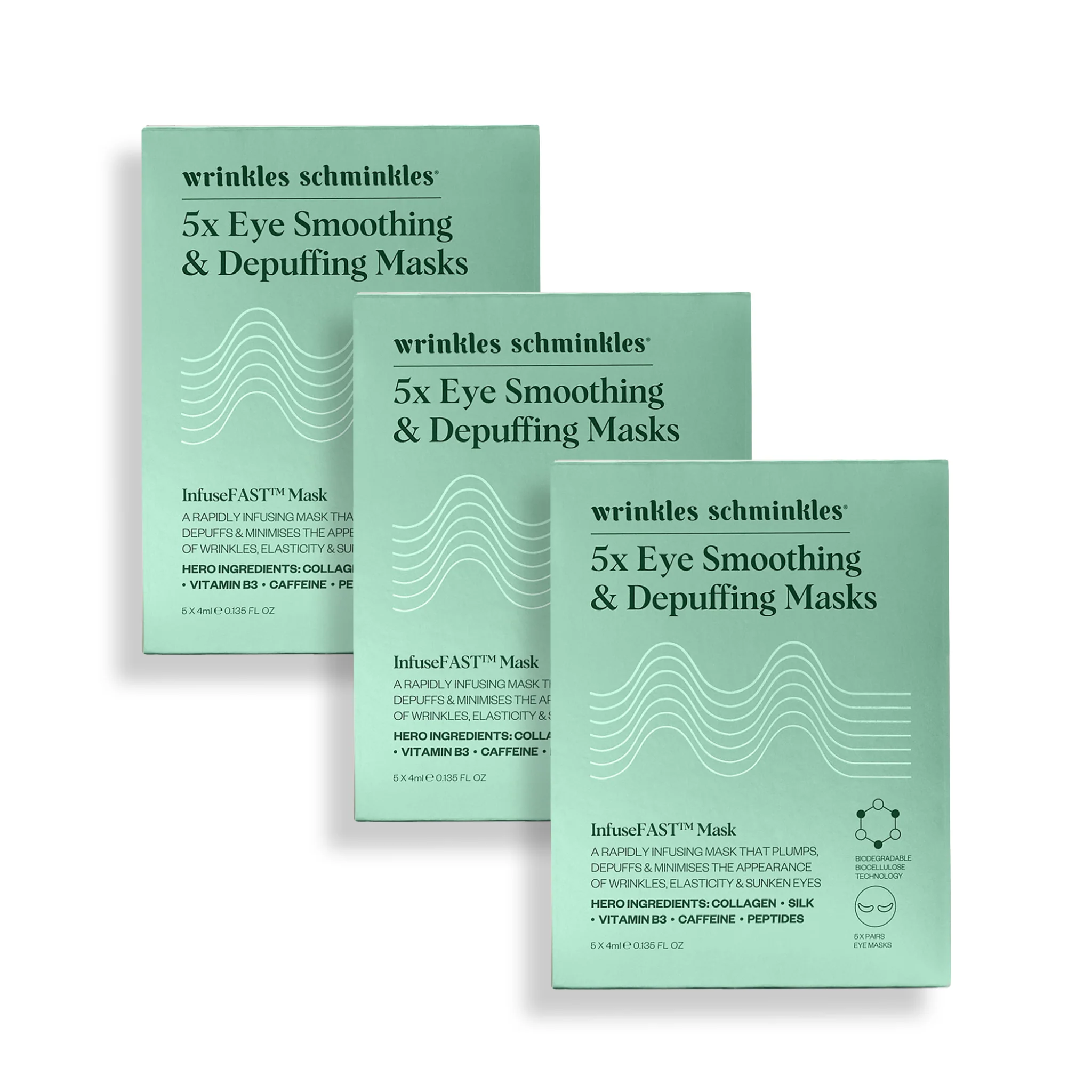 Eye Smoothing & Depuffing Mask - 5 Pairs - Image 7